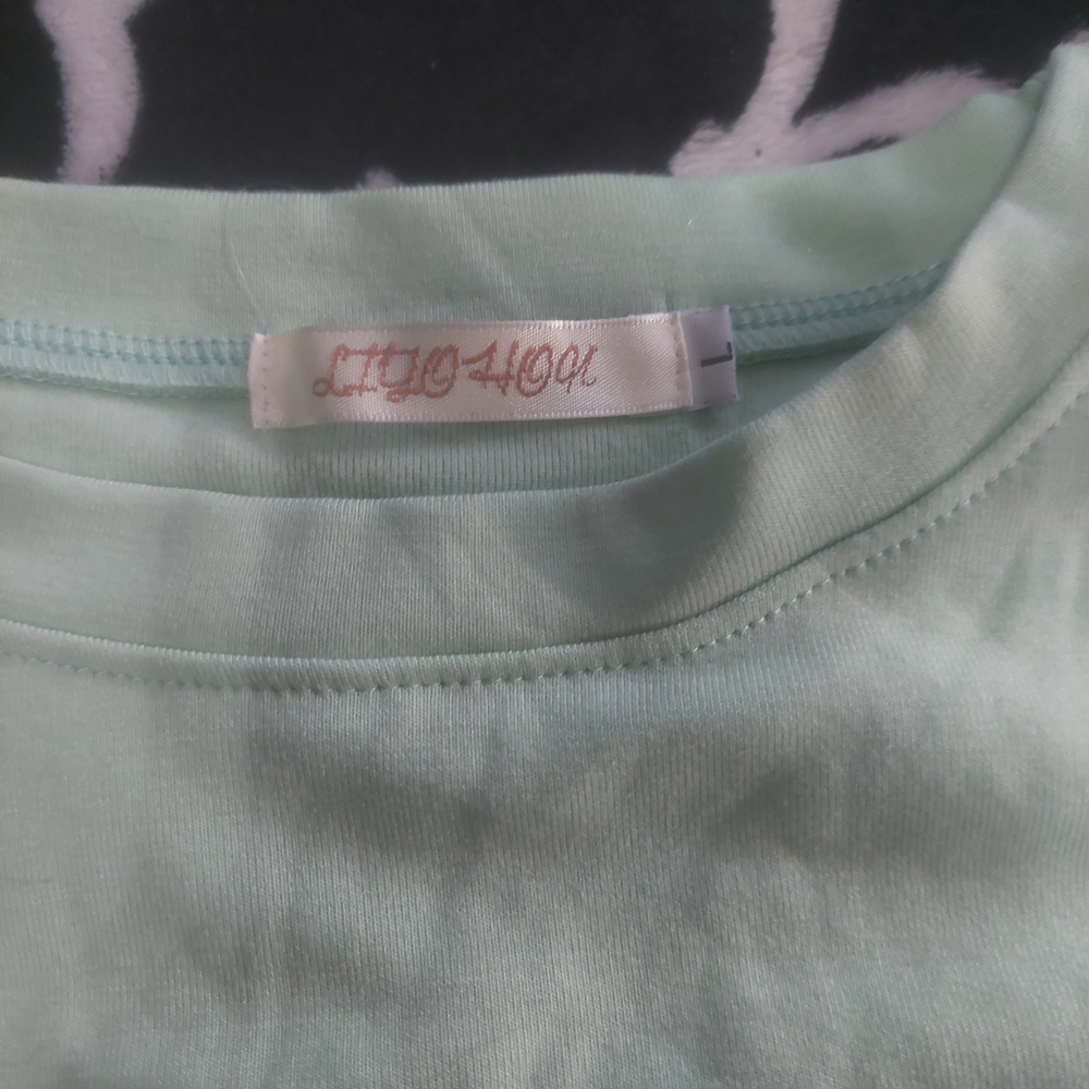 Elegant Mint Green Ruched Dress - Picture 4 of 4